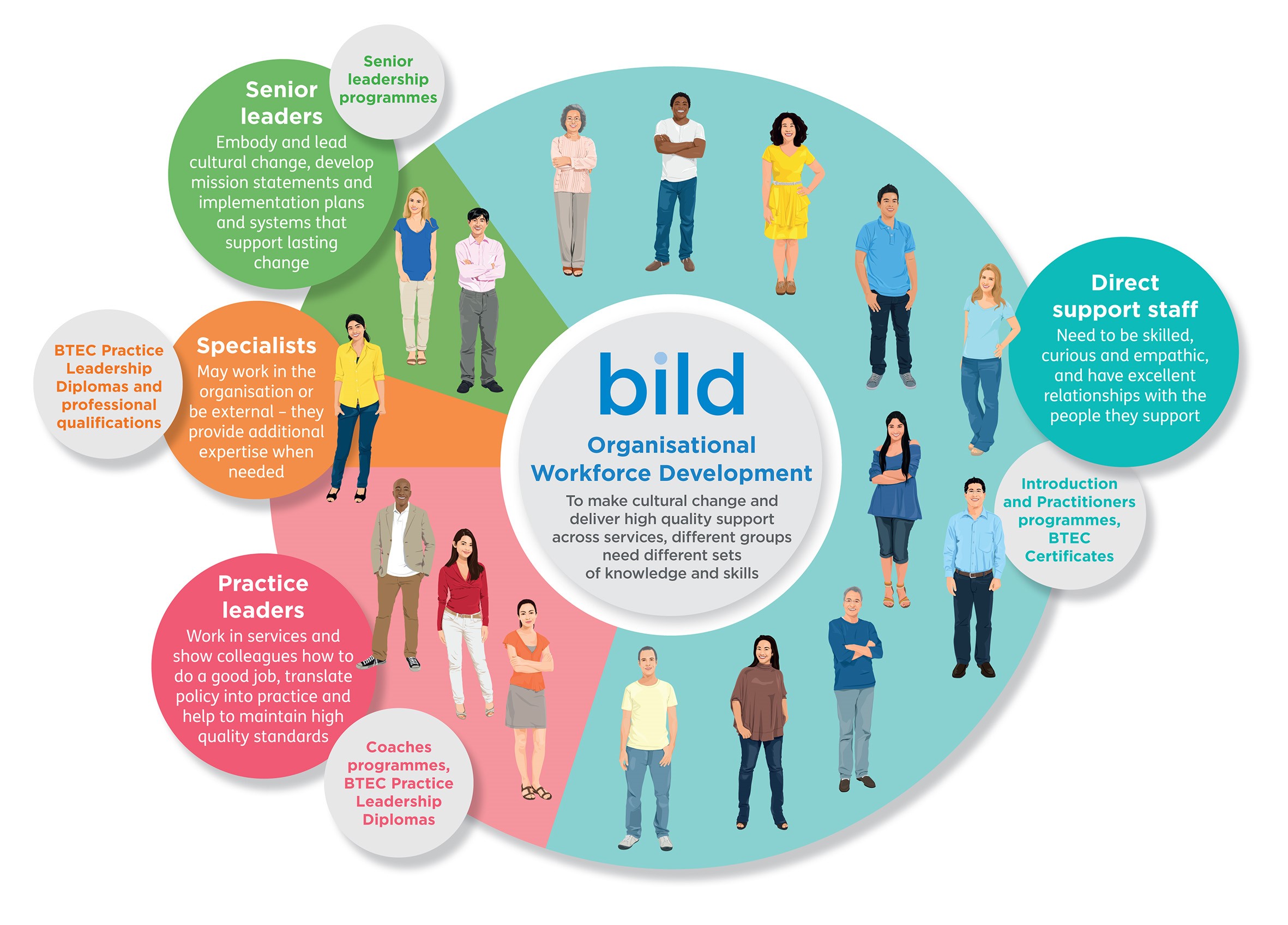 Bild Systemic Workforce Development infographic